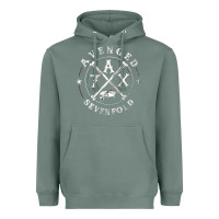 Sage avenged sevenfold 13 Heavyweight Hoodie - linhVisuals