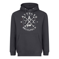 Smoke avenged sevenfold 13 Heavyweight Hoodie - linhVisuals