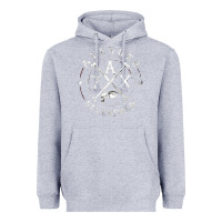 Heather Grey avenged sevenfold 13 Heavyweight Hoodie - linhVisuals