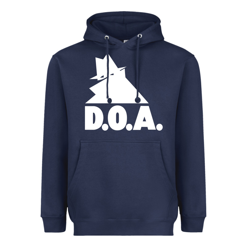The Doa Punk New Silhouette Design Heavyweight Hoodie by linhVisuals | Teevron