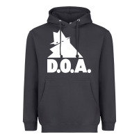 Smoke the doa punk new silhouette design Heavyweight Hoodie - linhVisuals