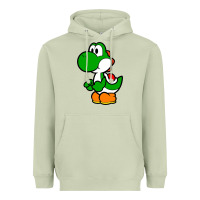 Matcha Yoshi Green Heavyweight Hoodie - linhVisuals