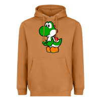 Meerkat Yoshi Green Heavyweight Hoodie - linhVisuals