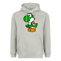 Moon Dust Yoshi Green Heavyweight Hoodie - linhVisuals