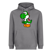 Storm Yoshi Green Heavyweight Hoodie - linhVisuals