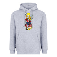 Heather Grey #vans off the wall Heavyweight Hoodie - linhVisuals