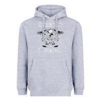 Heather Grey avenged sevenfold 42 Heavyweight Hoodie - linhVisuals
