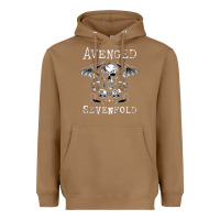Toasted Coconut avenged sevenfold 42 Heavyweight Hoodie - linhVisuals