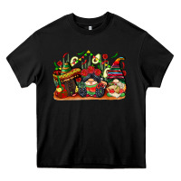 Black cinco de mayo gnomes Heavy Core Tee - CowGirlArtShop