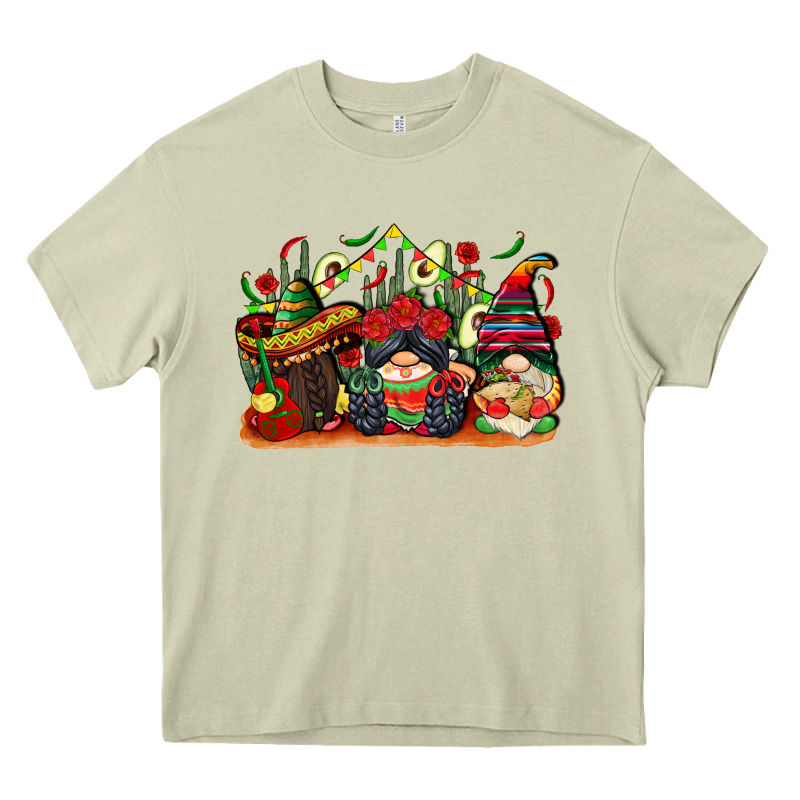 Cinco De Mayo Gnomes Heavy Core Tee by CowGirlArtShop | Teevron