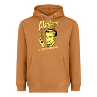 Meerkat the marijuana weed Heavyweight Hoodie - linhVisuals