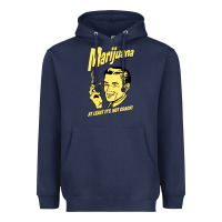 Navy the marijuana weed Heavyweight Hoodie - linhVisuals
