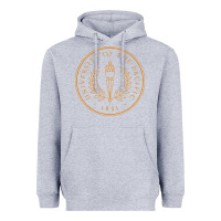 Heather Grey University of the Pacific Heavyweight Hoodie - linhVisuals