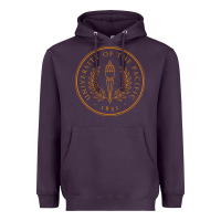 Plum University of the Pacific Heavyweight Hoodie - linhVisuals