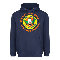 Navy krusty the clown Heavyweight Hoodie - linhVisuals