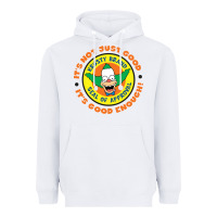 White krusty the clown Heavyweight Hoodie - linhVisuals