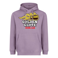 Lavender Golden Glove Boxing Club, King of the Ring Outfit. Heavyweight Hoodie - linhVisuals