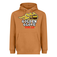 Meerkat Golden Glove Boxing Club, King of the Ring Outfit. Heavyweight Hoodie - linhVisuals