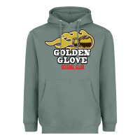Sage Golden Glove Boxing Club, King of the Ring Outfit. Heavyweight Hoodie - linhVisuals