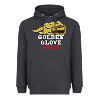 Smoke Golden Glove Boxing Club, King of the Ring Outfit. Heavyweight Hoodie - linhVisuals