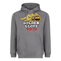 Storm Golden Glove Boxing Club, King of the Ring Outfit. Heavyweight Hoodie - linhVisuals
