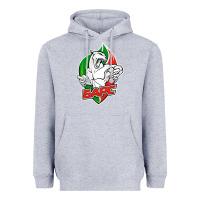 Heather Grey jhc bars Heavyweight Hoodie - linhVisuals