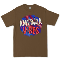 Cacao America vibes with gnome Premium Tee - HowdyJamesFarm