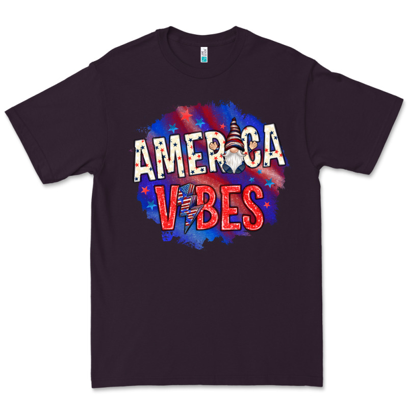 America Vibes With Gnome Premium Tee by HowdyJamesFarm | Teevron
