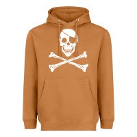 Meerkat skull crossbones Heavyweight Hoodie - linhVisuals