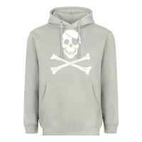 Moon Dust skull crossbones Heavyweight Hoodie - linhVisuals