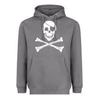 Storm skull crossbones Heavyweight Hoodie - linhVisuals