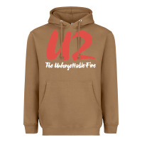 Toasted Coconut U two unforgettable fire Heavyweight Hoodie - linhVisuals
