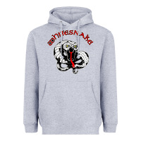 Heather Grey whitesnake ws Heavyweight Hoodie - linhVisuals