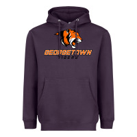 Plum georgetown college tiger Heavyweight Hoodie - linhVisuals