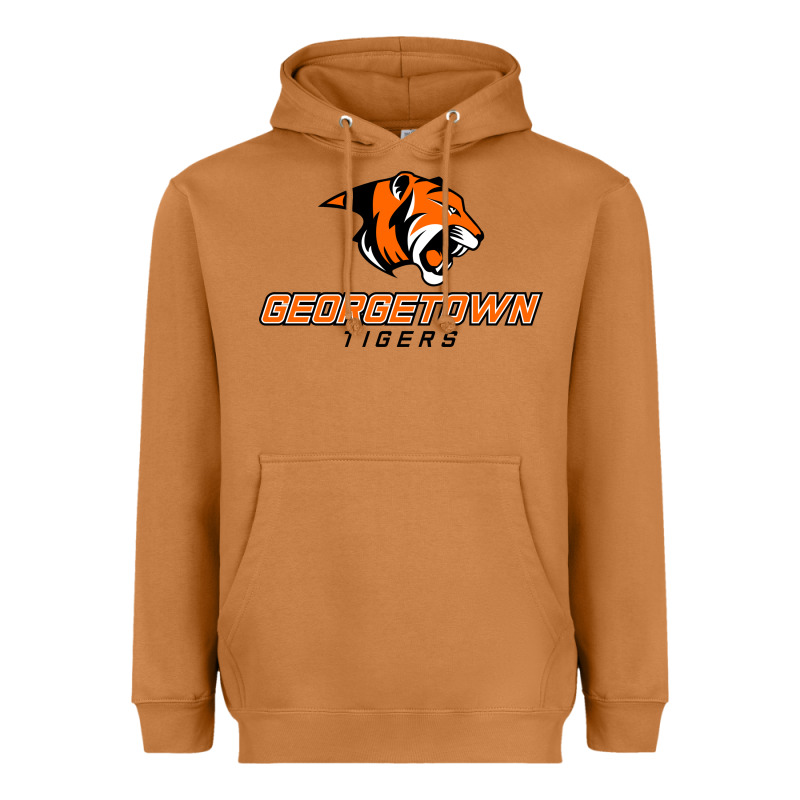 Georgetown College Tiger Heavyweight Hoodie by linhVisuals | Teevron