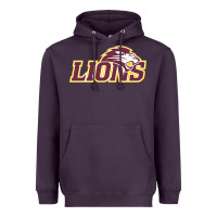 Plum freed–hardeman university lion Heavyweight Hoodie - linhVisuals