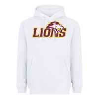 White freed–hardeman university lion Heavyweight Hoodie - linhVisuals