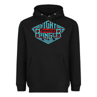 Black night ranger Heavyweight Hoodie - linhVisuals