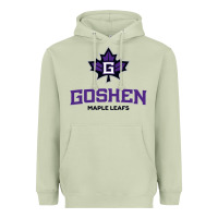 Matcha goshen college maple leafs2 vectorized Heavyweight Hoodie - linhVisuals
