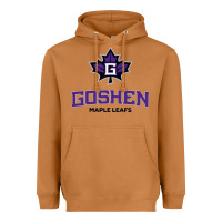Meerkat goshen college maple leafs2 vectorized Heavyweight Hoodie - linhVisuals