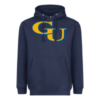 Navy graceland university yellowjacket Heavyweight Hoodie - linhVisuals