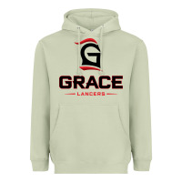Matcha grace college & seminary lancers1 vectorized Heavyweight Hoodie - linhVisuals