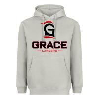 Moon Dust grace college & seminary lancers1 vectorized Heavyweight Hoodie - linhVisuals