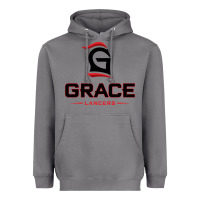 Storm grace college & seminary lancers1 vectorized Heavyweight Hoodie - linhVisuals