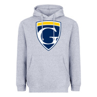 Heather Grey graceland university yellowjackets vectorized Heavyweight Hoodie - linhVisuals