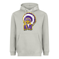 Moon Dust haskell indian Heavyweight Hoodie - linhVisuals