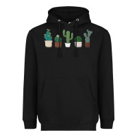 Black cute plant Heavyweight Hoodie - linhVisuals