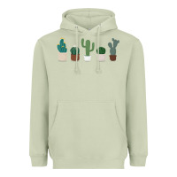 Matcha cute plant Heavyweight Hoodie - linhVisuals