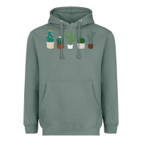Sage cute plant Heavyweight Hoodie - linhVisuals