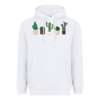 White cute plant Heavyweight Hoodie - linhVisuals